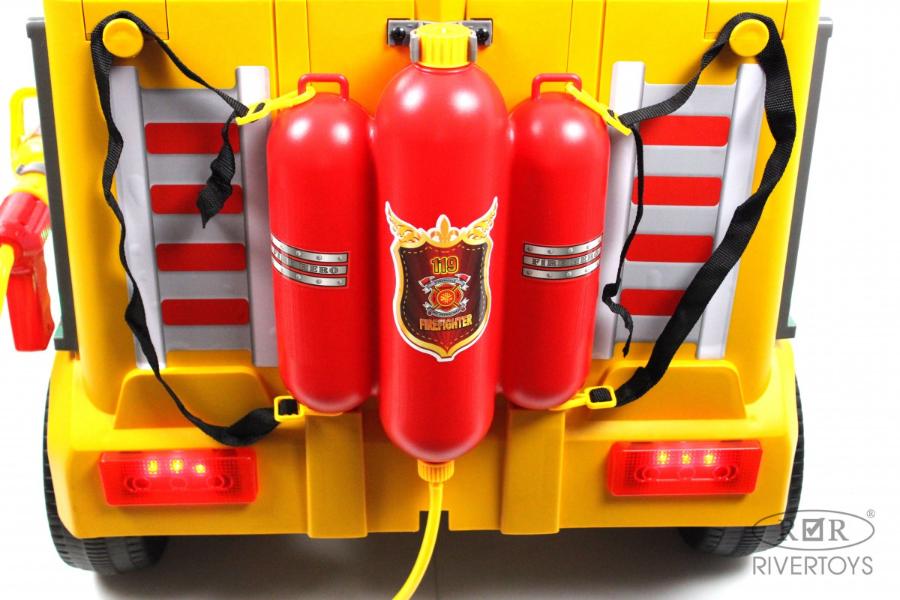 Детский электромобиль RiverToys G001GG жёлтый