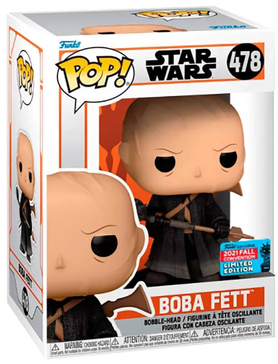 (EU) Фигурка Funko POP! Star Wars: Boba Fett (Tatooine)(478)