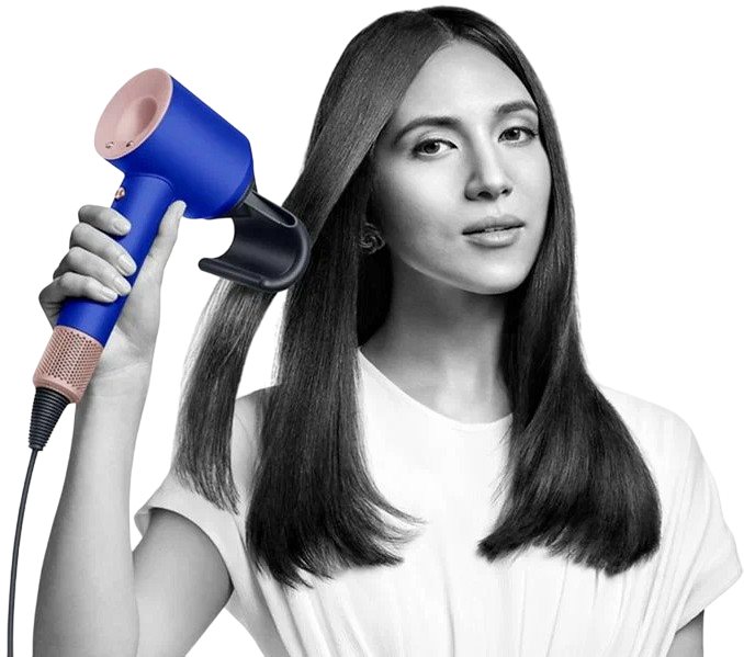 Фен Dyson Supersonic HD07 (Blue/Blush)