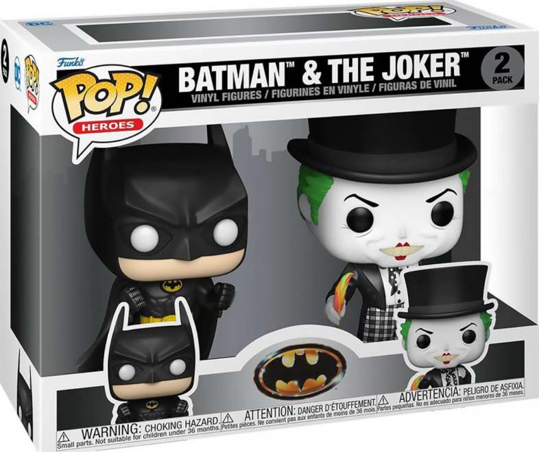 Фигурки Funko POP! Vinyl: Heroes DC: Batman and Joker Эксклюзив (58447)