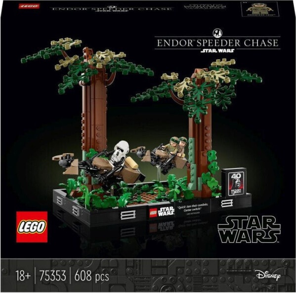 (EU) Конструктор LEGO Star Wars Диорама «Погоня на Эндоре» (75353)