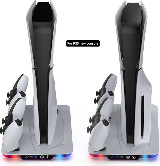 Охлаждающая док-станция DOBE для PS5 с зарядными устройствами (TP5-35103)