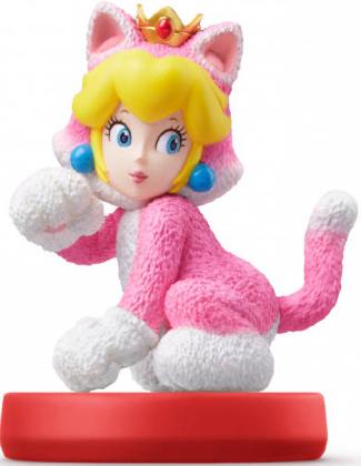 Набор amiibo из 2-х фигурок: Марио-кот и Пич-кошка (Super Mario Collection)