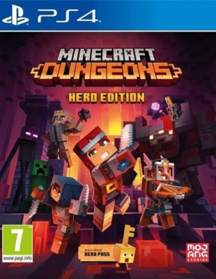 Игра Minecraft Dungeons Hero Edition (PS4) Б/У