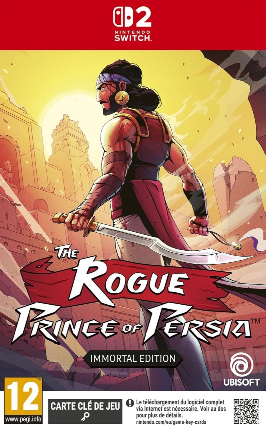 Игра The Rogue Prince of Persia - Immortal Edition (Game-Key Card)  (Nintendo Switch 2, русская версия)