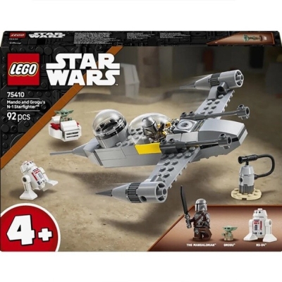 (EU) Конструктор LEGO Star Wars Мандалорский звёздный истребитель N-1 (75410)