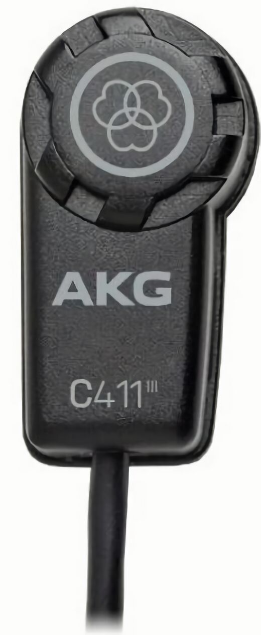(EU) Конденсаторный вибродатчик AKG C 411 L, WMS