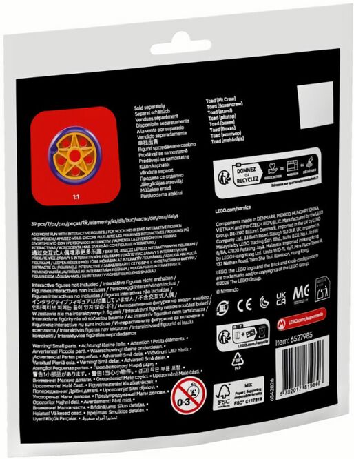 (EU) Конструктор LEGO Super Mario Жаба Пит-команда (30702)