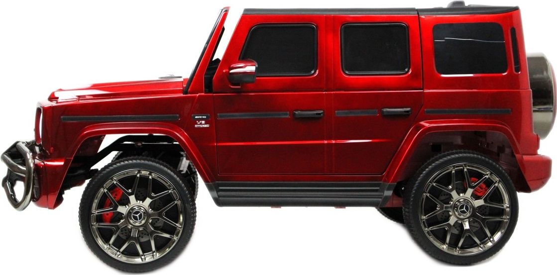 Детский электромобиль RiverToys Mercedes-AMG G63 4WD (S307) вишневый глянец