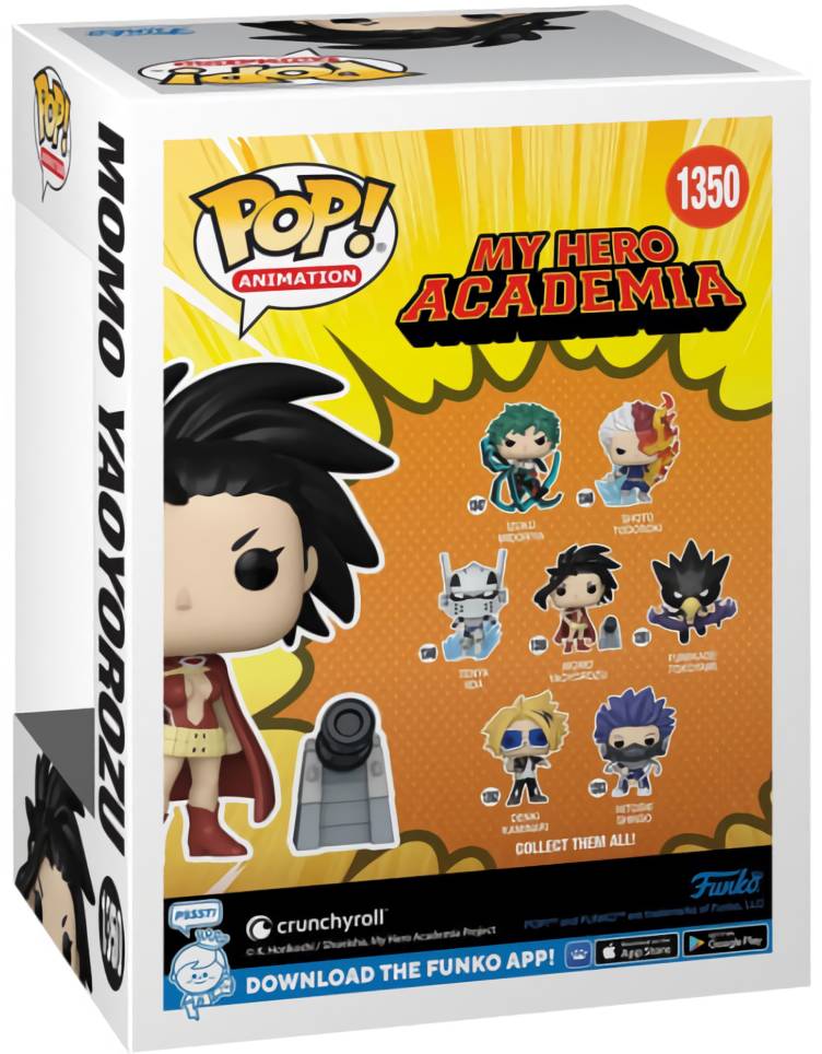 (EU) Фигурка Funko POP! Animation: Momo Yaoyorozu with Cannon (1350)