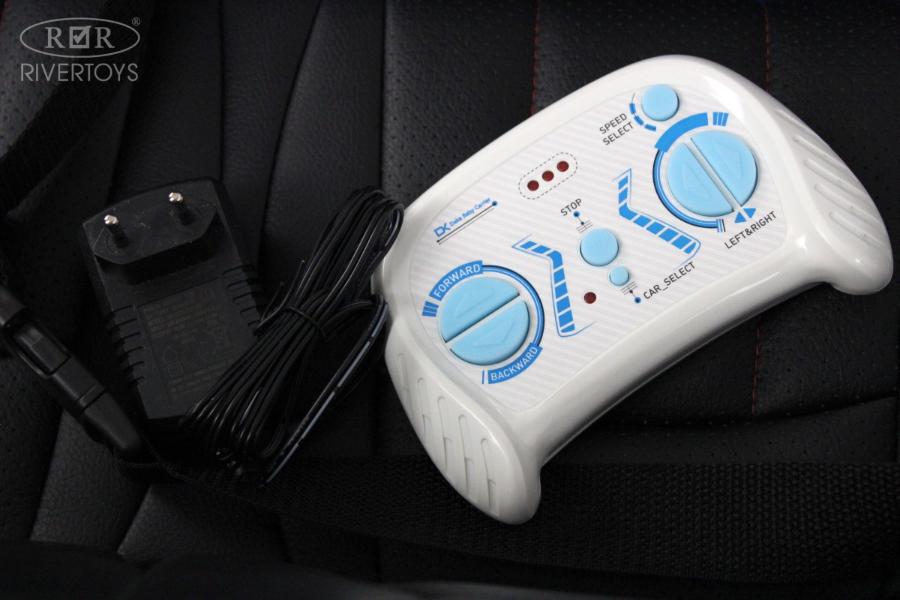 Детский электромобиль RiverToys Lexus LX570 (Y555YY) белый