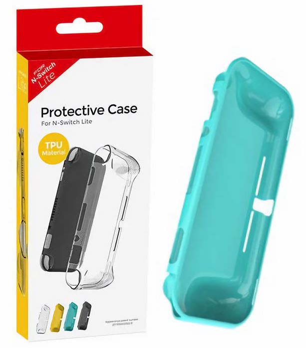 Защитный чехол DOBE для Nintendo Switch Lite (бирюзовый) (TNS-19098)
