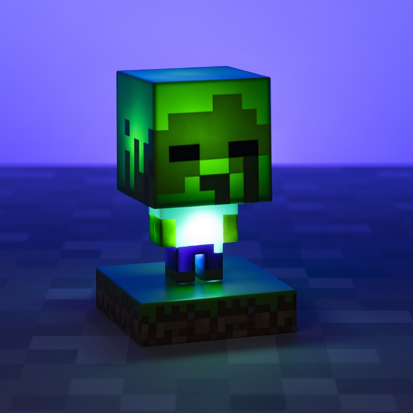 Светильник Paladone Minecraft Zombie Icon Light V2 (PP6592MCFV2)
