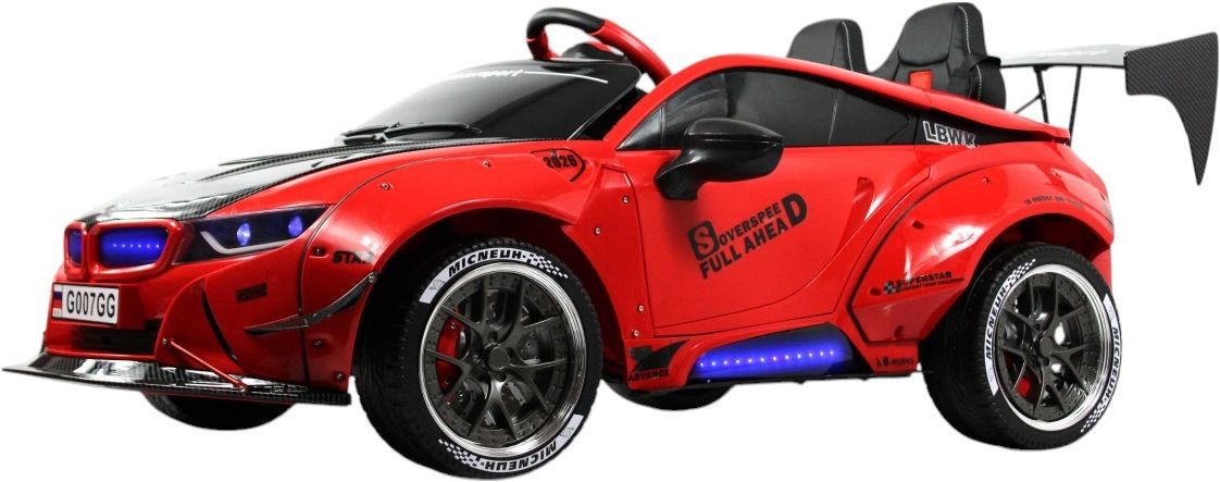 Детский электромобиль RiverToys (G007GG-RED) красный