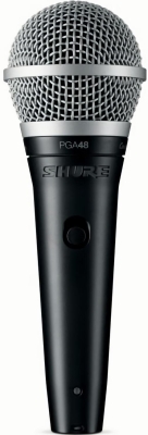 (EU) Динамический микрофон Shure PGA48-XLR, кардиоидный, с кабелем