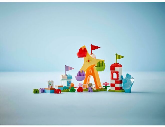 (EU) Конструктор LEGO Duplo Свинка Пеппа: Ярмарка (10453)