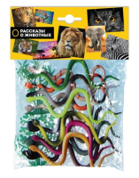 Пластизоль змеи 13 шт. в пак. ИГРАЕМ ВМЕСТЕ в кор.4*60шт ZY550295-R