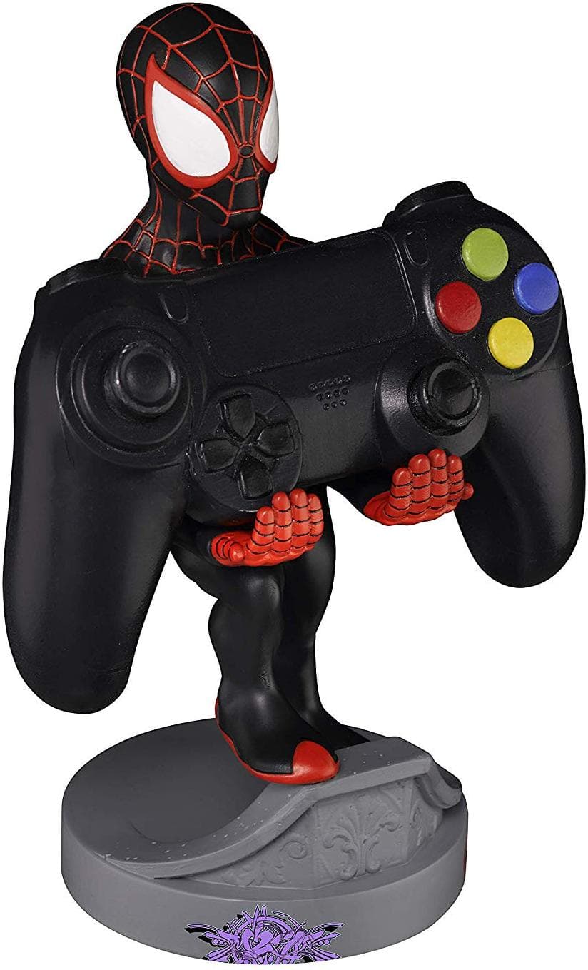 Фигурка-подставка Cable Guy: Marvel: Miles Morales Spiderman