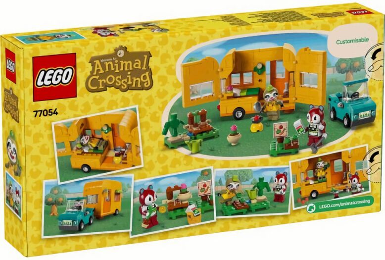(EU) Конструктор LEGO Animal Crossing Автодом и садовый магазин Лейфа (77054)