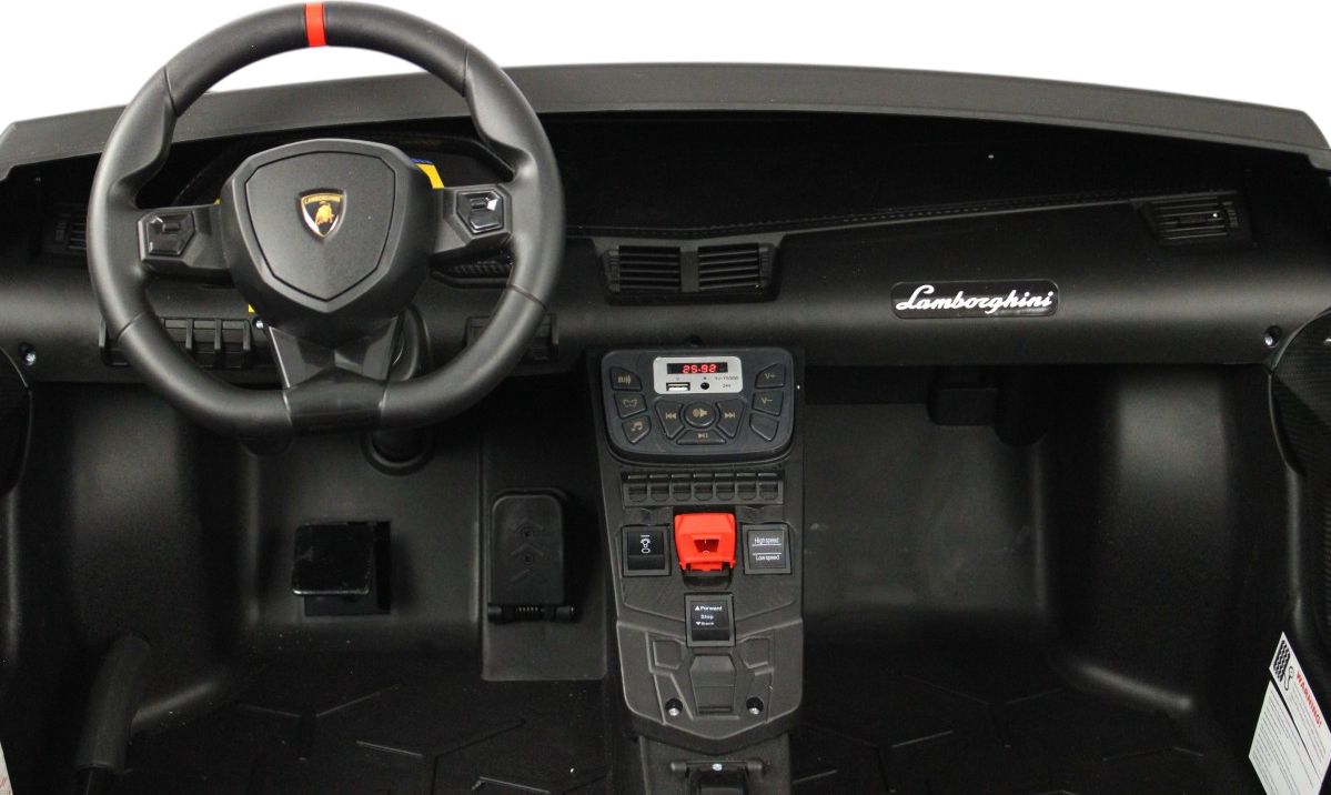 Детский электромобиль RiverToys Lamborghini Aventador SV (M777MM) синий