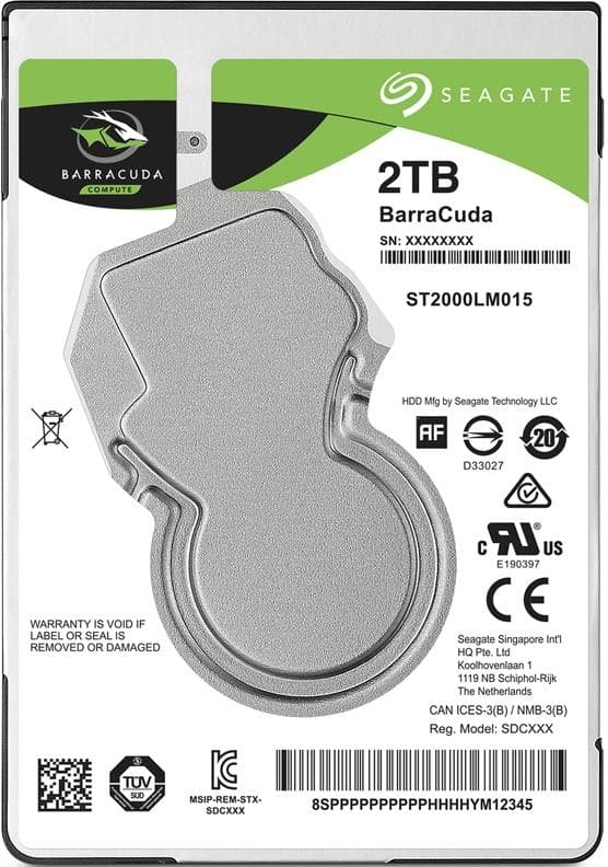 Внутренний жесткий диск Seagate BarraCuda 2TB