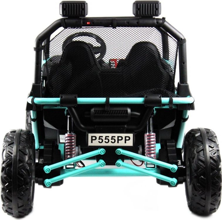 Детский электромобиль RiverToys P555PP светло-зеленый