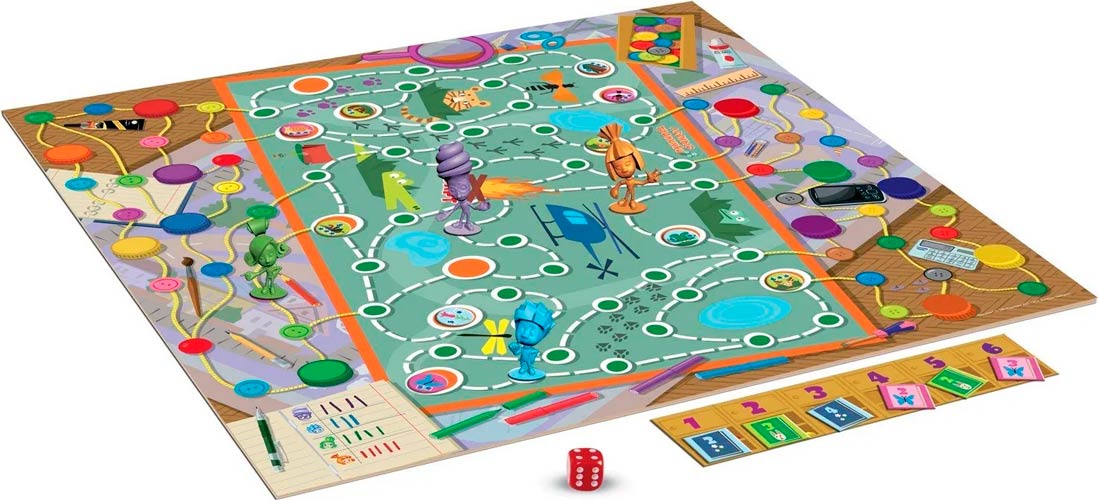 Настольная игра ZVEZDA Фиксики: Лесные тропинки (ZV-8932)