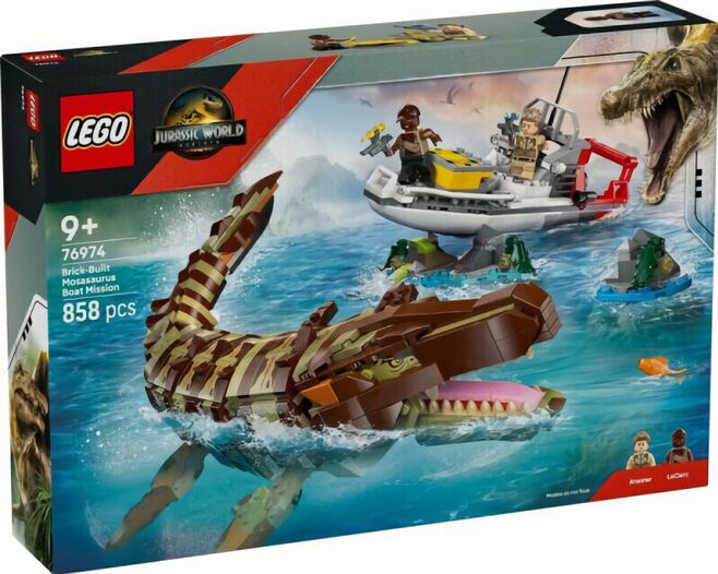 (EU) Конструктор LEGO Jurassic World Погоня за Мозазавром (76974)