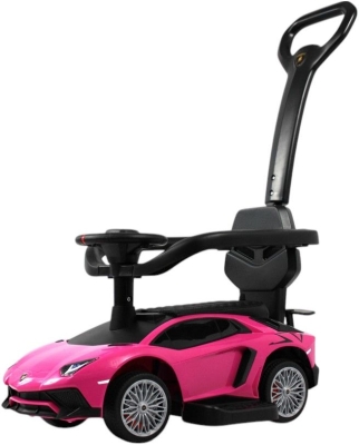 Детский толокар RiverToys (M555MM-H-PINK) розовый