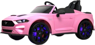 Детский электромобиль RiverToys Ford Mustang GT (A222MP) розовый