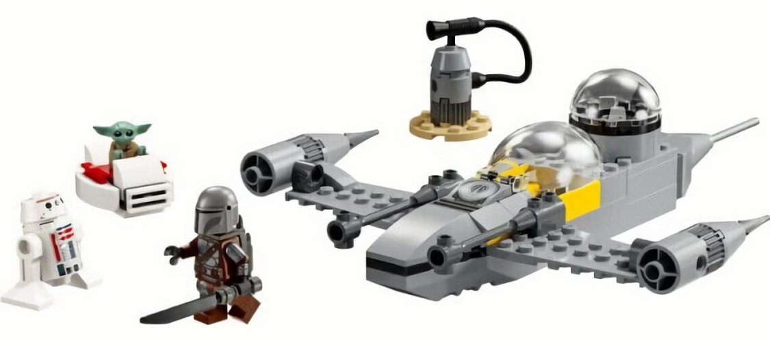 (EU) Конструктор LEGO Star Wars Мандалорский звёздный истребитель N-1 (75410)