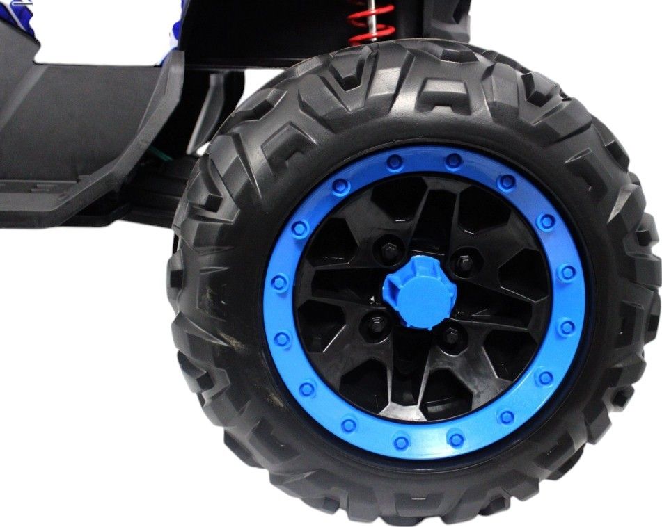 Детский электромобиль RiverToys (Z999VO) (синий спайдер)