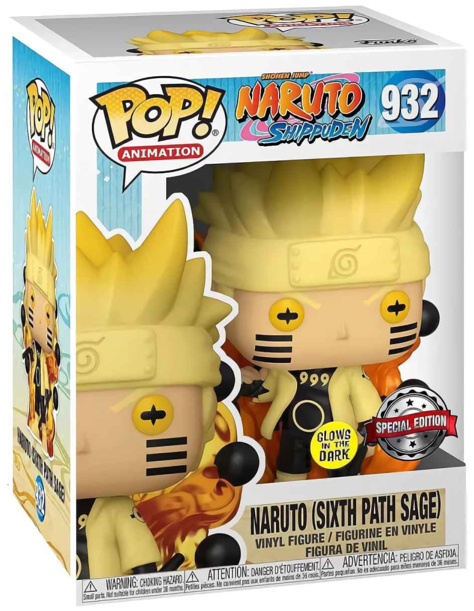 (EU) Фигурка Funko POP! Animation: Naruto (Sixth Path Sage) (932)