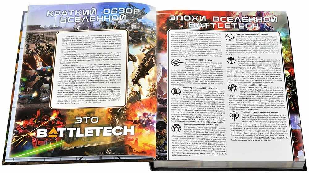 (EU) Настоьная игра Hobby World BattleTech: Альфа-удар. Основная книга командира (доп)