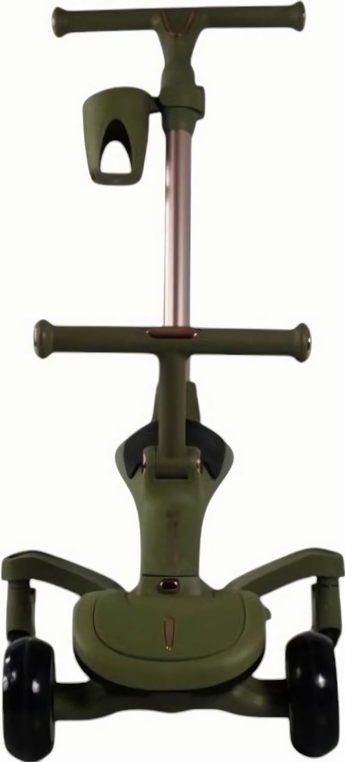 Детский cамокат-беговел RiverToys (HB-111) (зеленый)