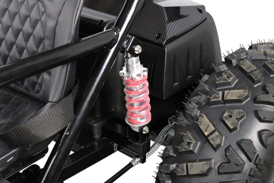 Детский электромобиль RiverToys A999AA черный карбон