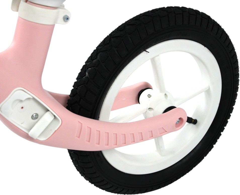 Детский беговел RiverToys (HB-001) (розовый)