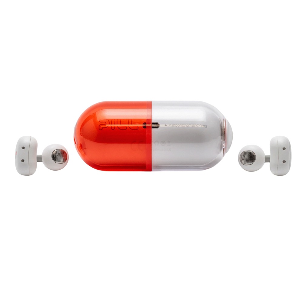 Беспроводные наушники MOONDROP PILL, Оранжевые