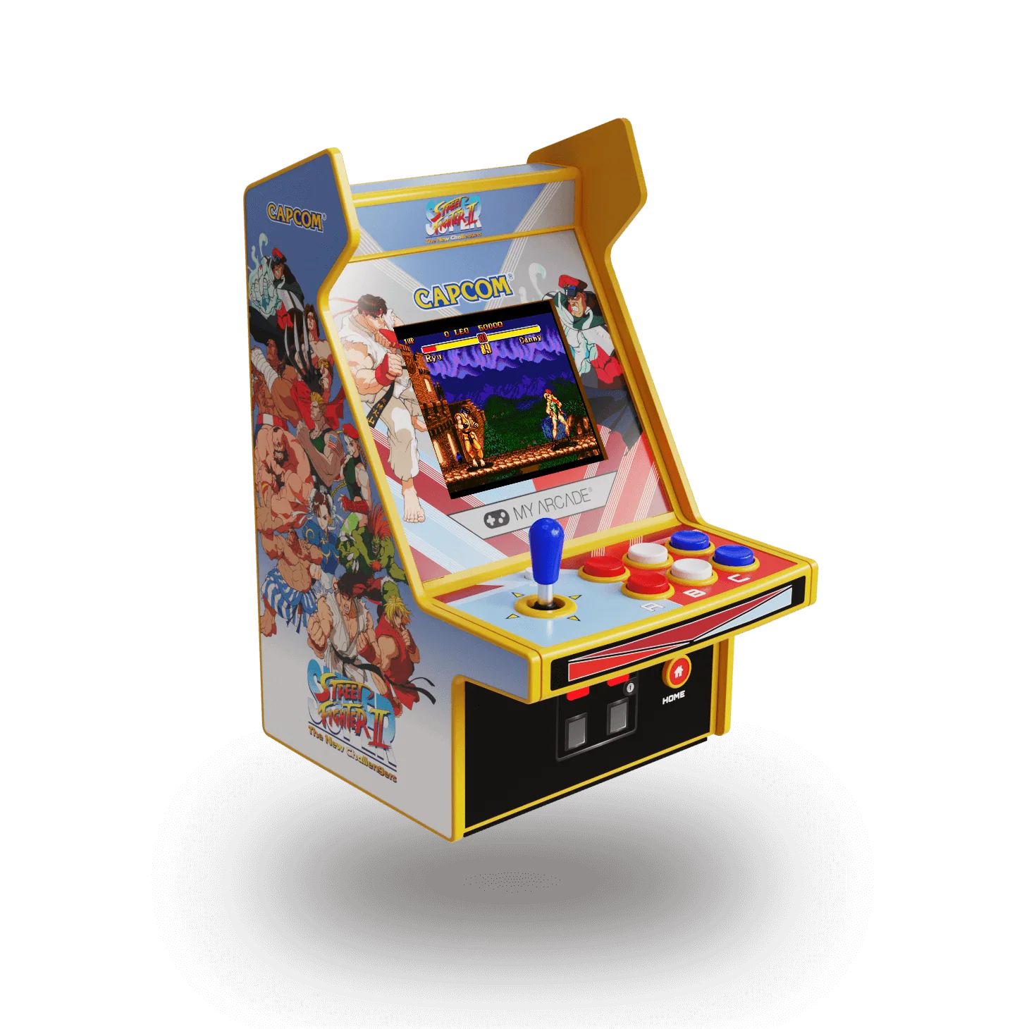 Аркадная игровая ретро приставка консоль My Arcade Super Street Fighter II Micro Player Pro