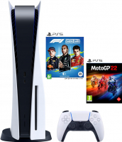 Sony PlayStation 5 (PS5, CFI-1216A, EU) + игра F1 22 + игра MotoGP 22 Day One Edition
