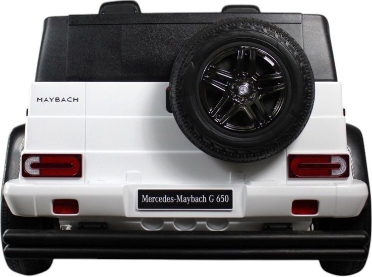 Детский электромобиль RiverToys Mercedes-Maybach G650 Landaulet (M999MM-WHITE) белый