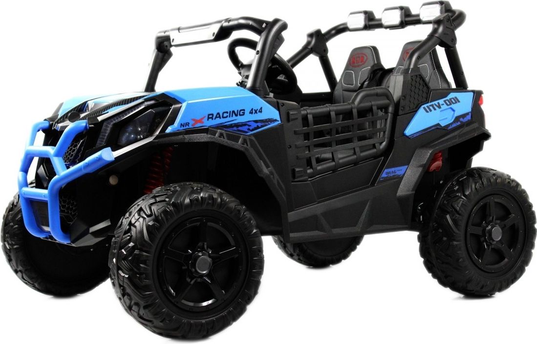 Детский электромобиль RiverToys K777KK LUX 4WD синий