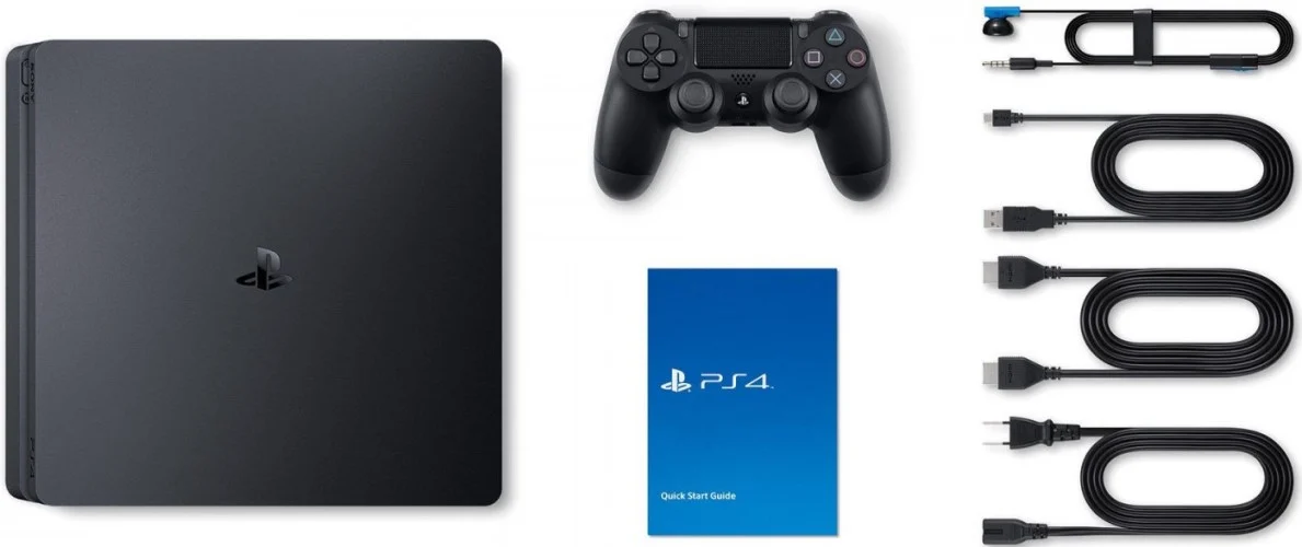 Sony PlayStation 4 Slim (500GB) (PS4, CUH-2200A)(AZ) + игра Agents of Mayhem