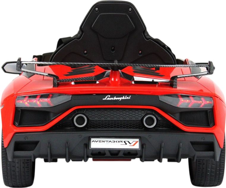Детский электромобиль RiverToys Lamborghini Aventador SVJ (A333MP) красный