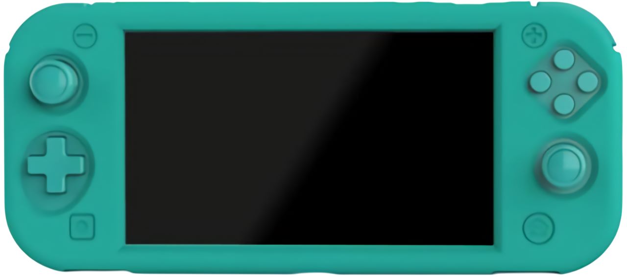 Силиконовый защитный чехол DOBE для Nintendo Switch Lite (бирюзовый) (TNS-19099)