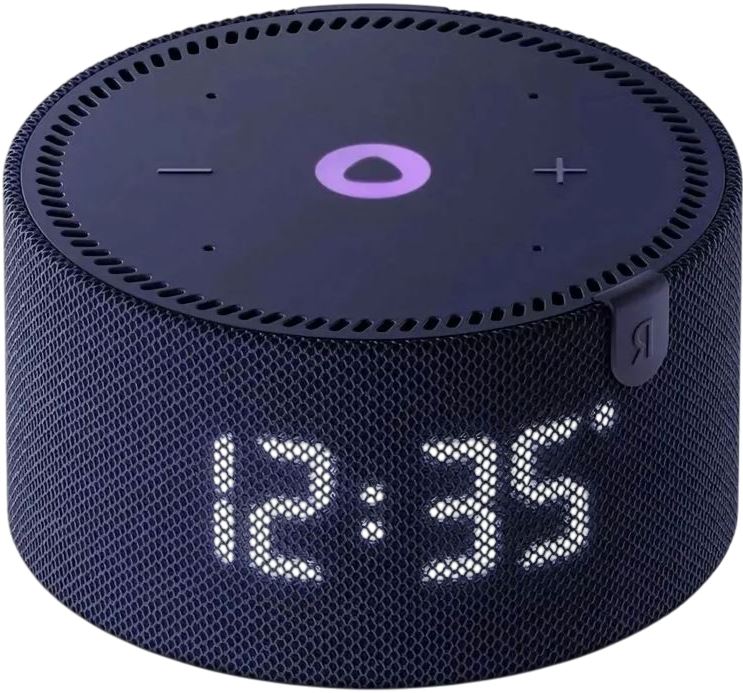 Яндекс.Станция Мини 2 с часами Blue (YNDX-00020B)