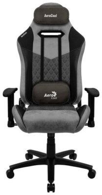 (EU) Игровое кресло Aerocool DUKE AeroSuede, 276401300, Чёрное