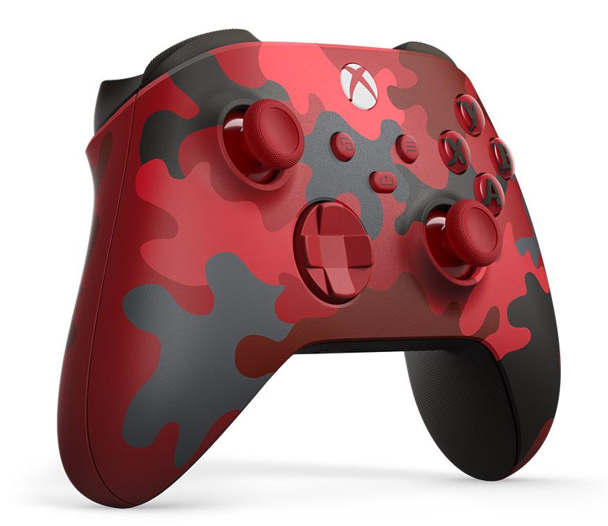 Геймпад Microsoft Xbox Series X|S Wireless Controller Daystrike Camo (красный камуфляж)