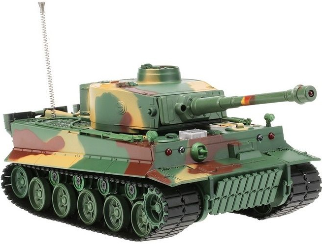 Р/У танк Heng Long 1/26 Tiger I ИК-версия, пульт MHz, RTR, 3828
