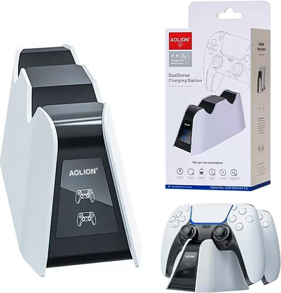 Зарядная станция AOLION для 2-х геймпадов Sony DualSense (AL-P5007)